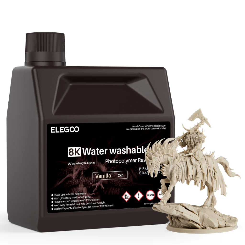 8K Water-Washable Resin - Image 16